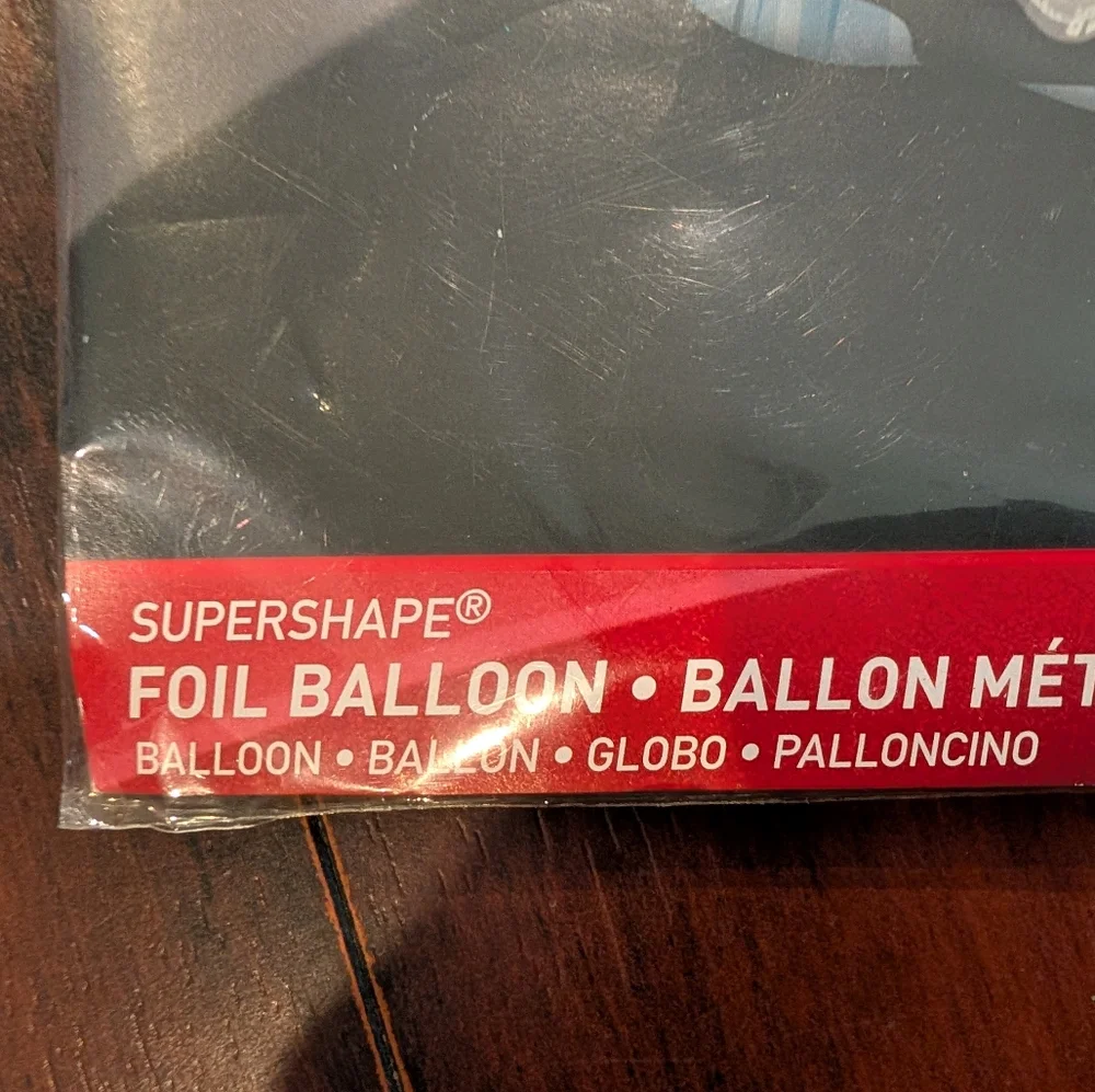 🦋 Disney Cars Lightning McQueen Red and Black Balloon